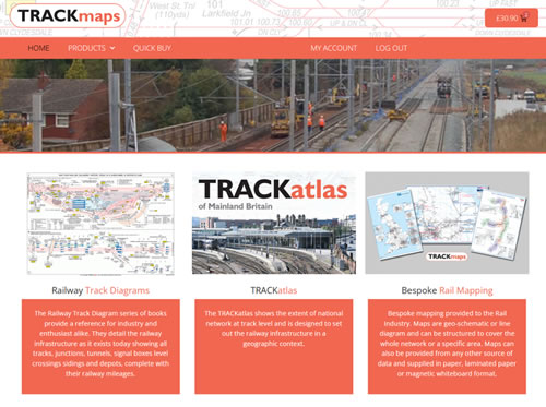 new trackmaps website